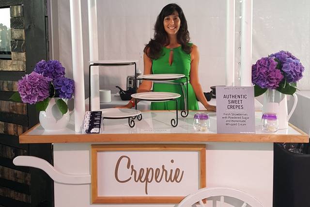 Crepe cart private event