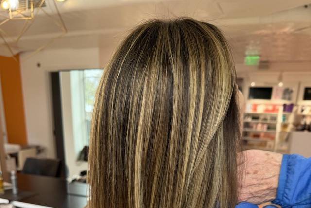 Dimensional brunette