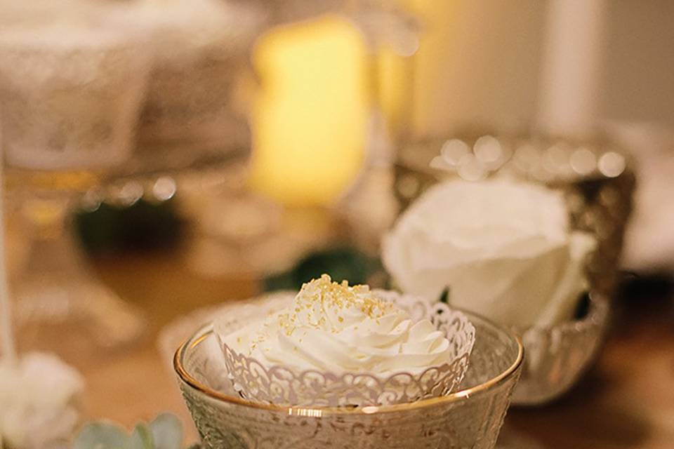 Wedding cake display