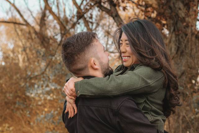 Golden Hour Embrace