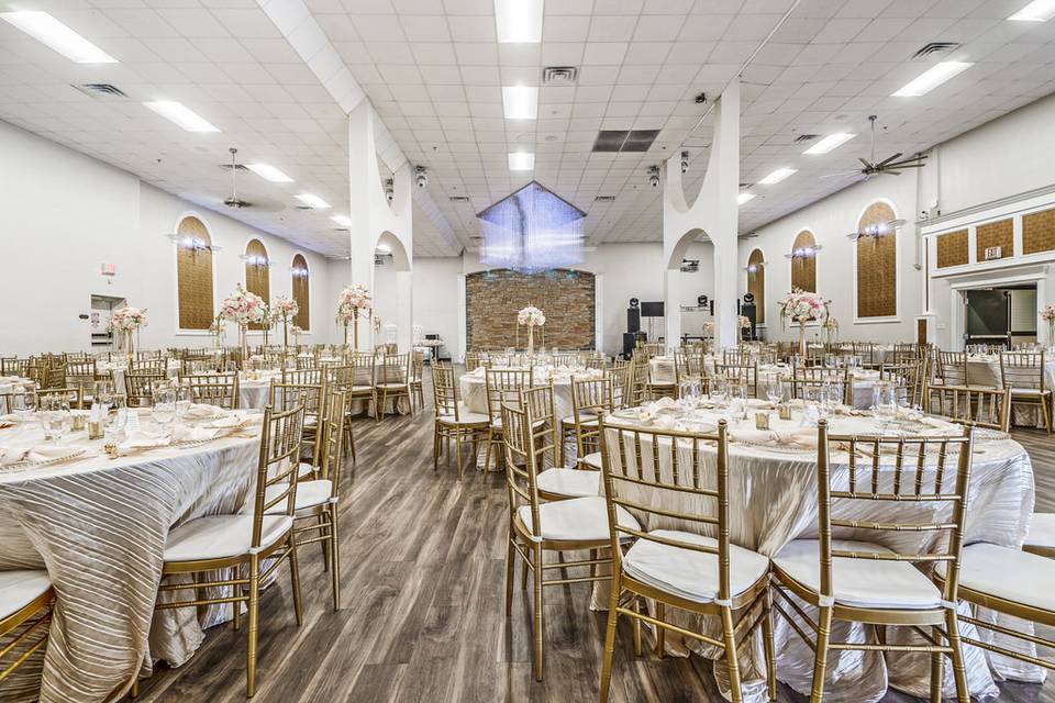 Gold chiavari chairs