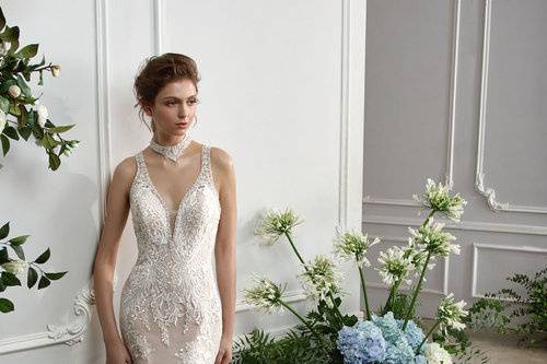 Mermaid with Beaded Back