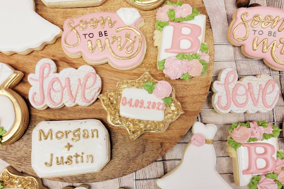 Bridal cookies