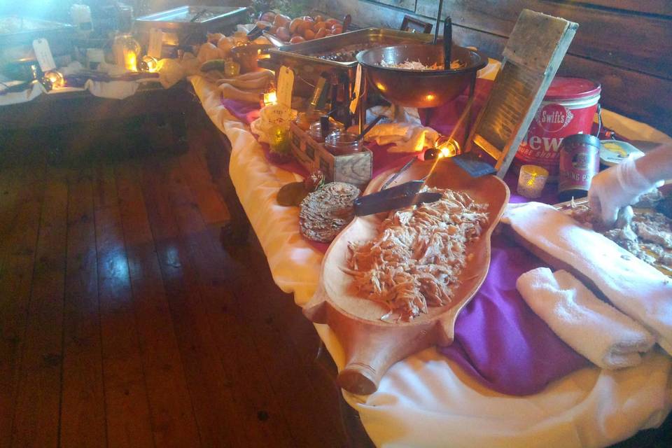Buffet station