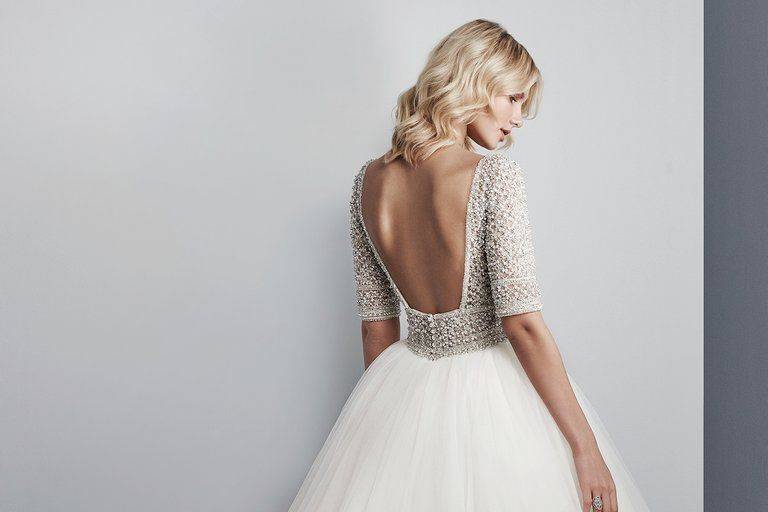 Open-back dress