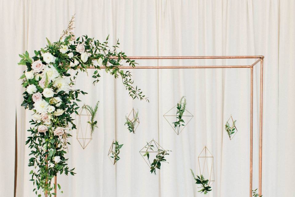 Green and White Bouquet