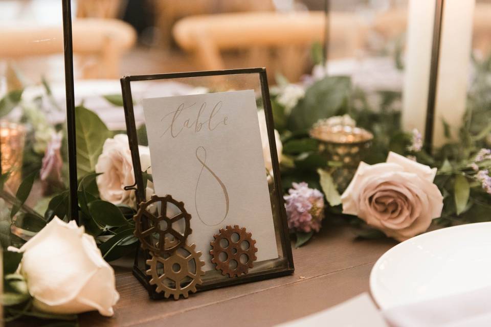 Head Table Candlelight