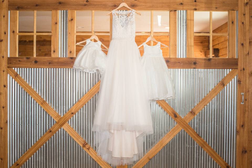 White dresses