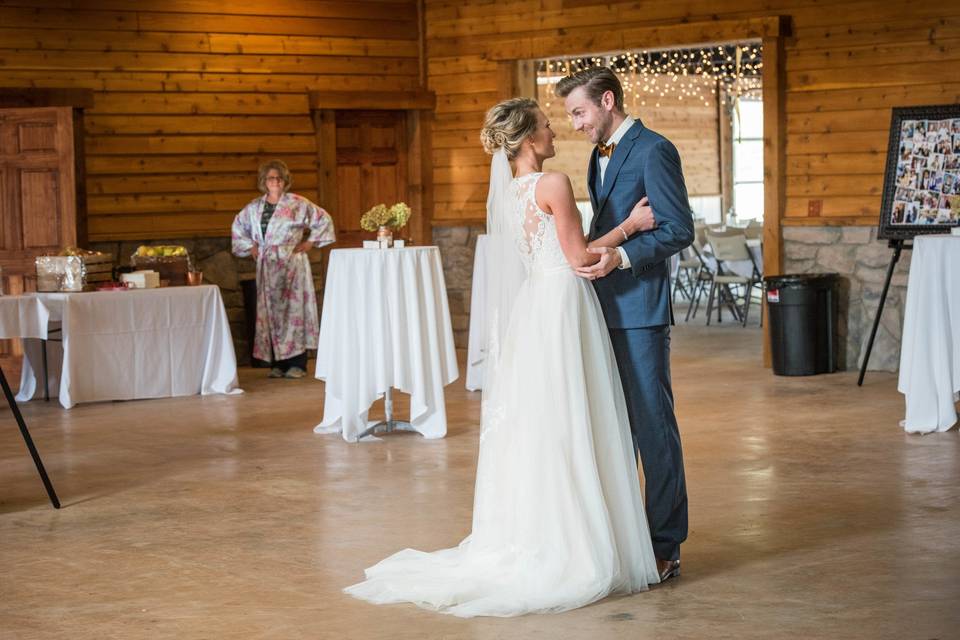 Couple dancing