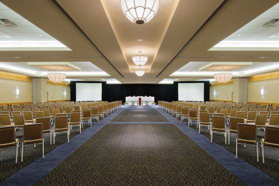 Wedding ceremony area