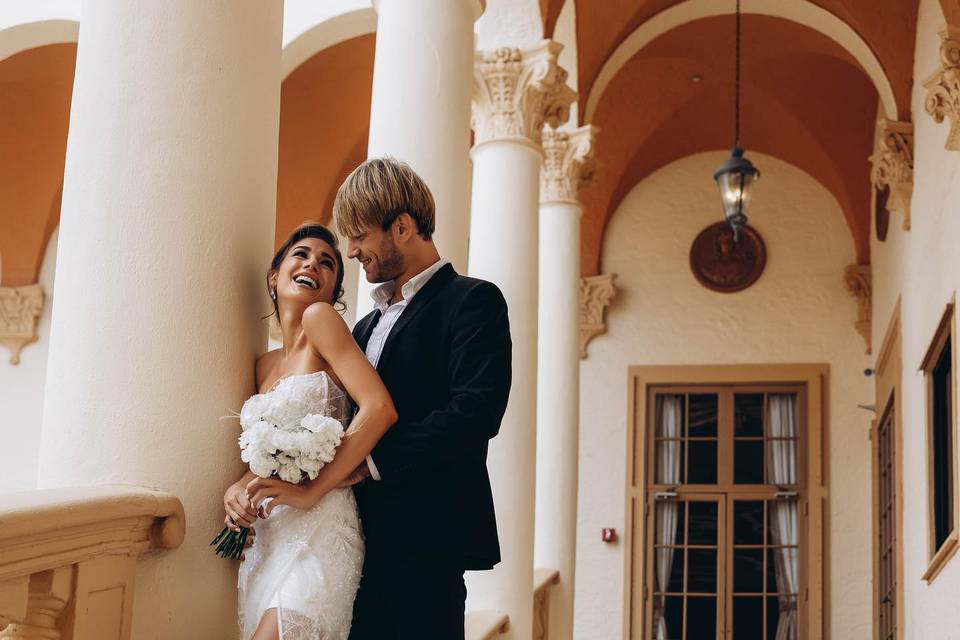 Beautiful Bride and Groom