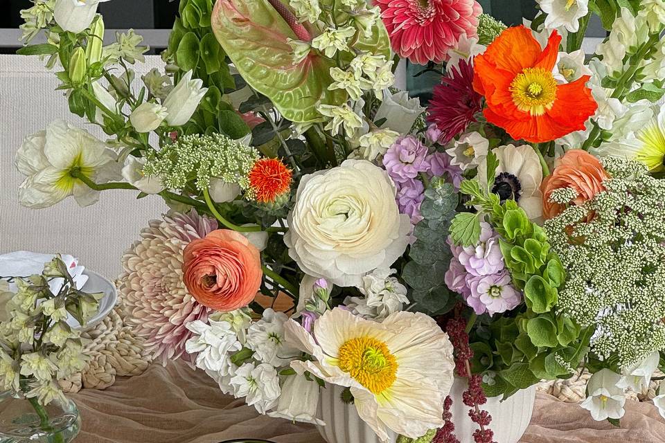 Dianthus Wedding Bouquet