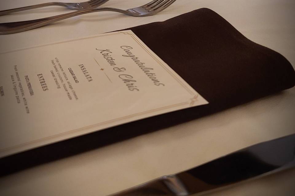 Menu Cards