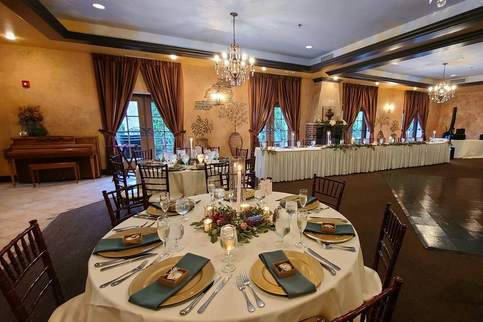 Dance Floor & Head Table