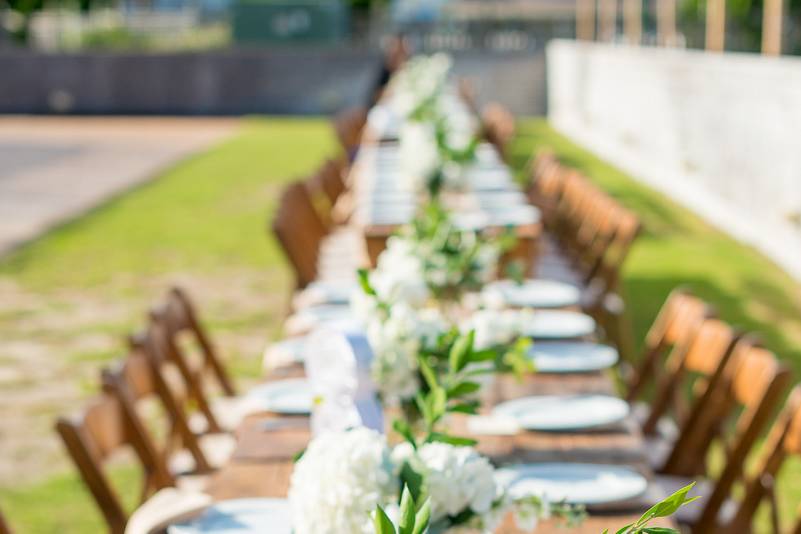 Poolside Reception