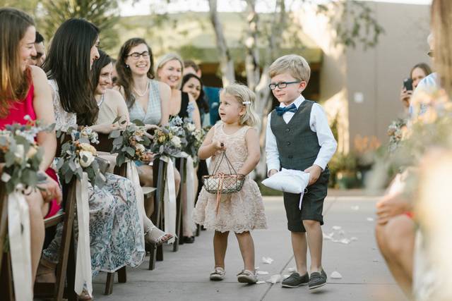 Kids at the wedding