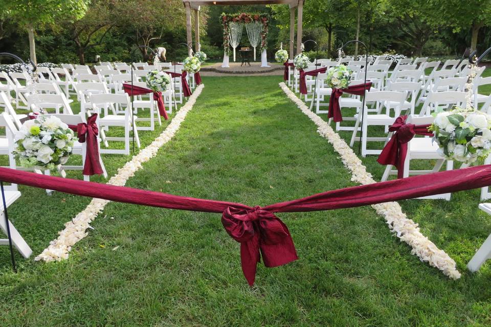 Ceremony Opt. 2: Custom Arbor