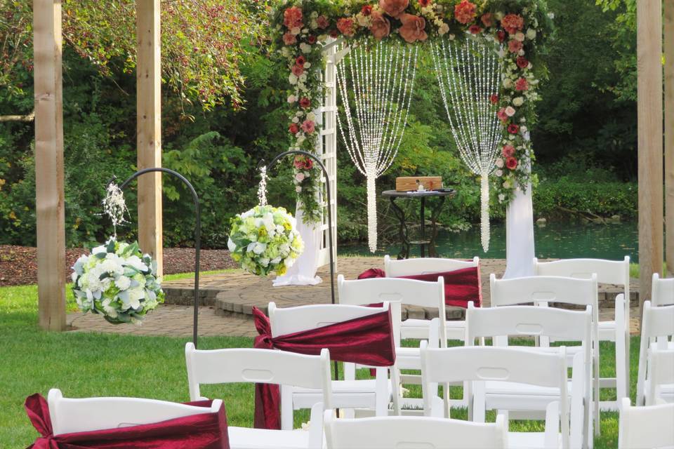 Ceremony Opt. 2: Custom Arbor