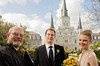 Wedding in Jackson Square photo by Scott Myers