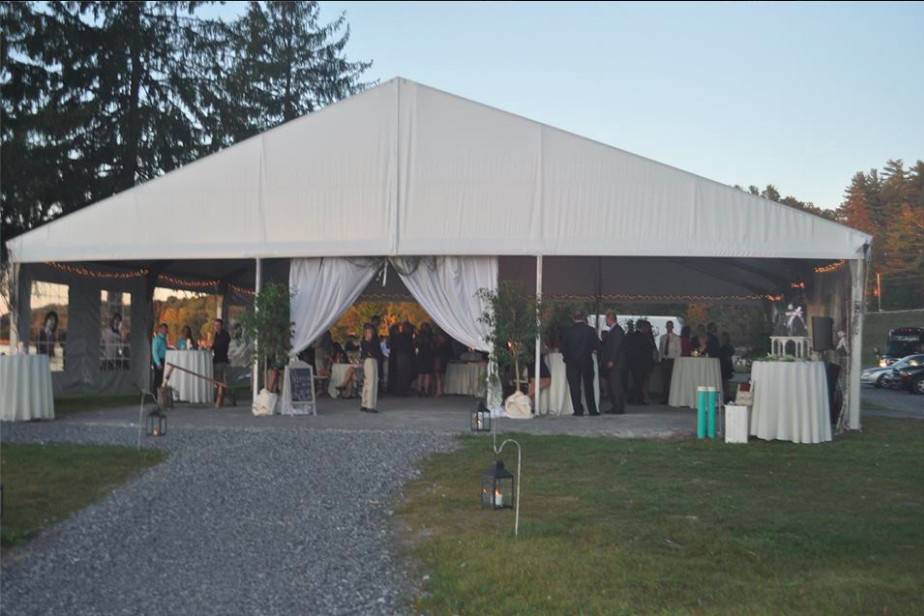 Tent reception