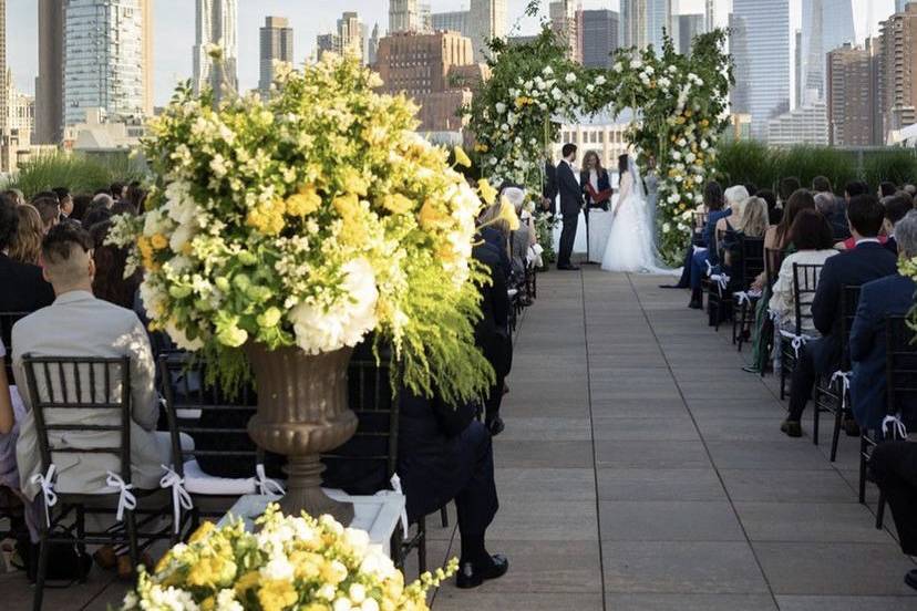 NYC Rooftop Wedding