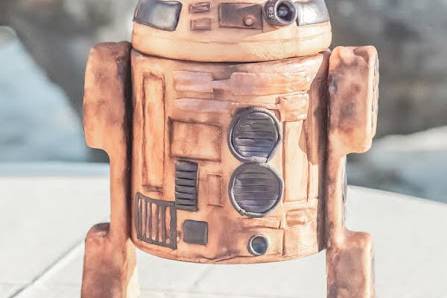 R2D2 Grooms Cake