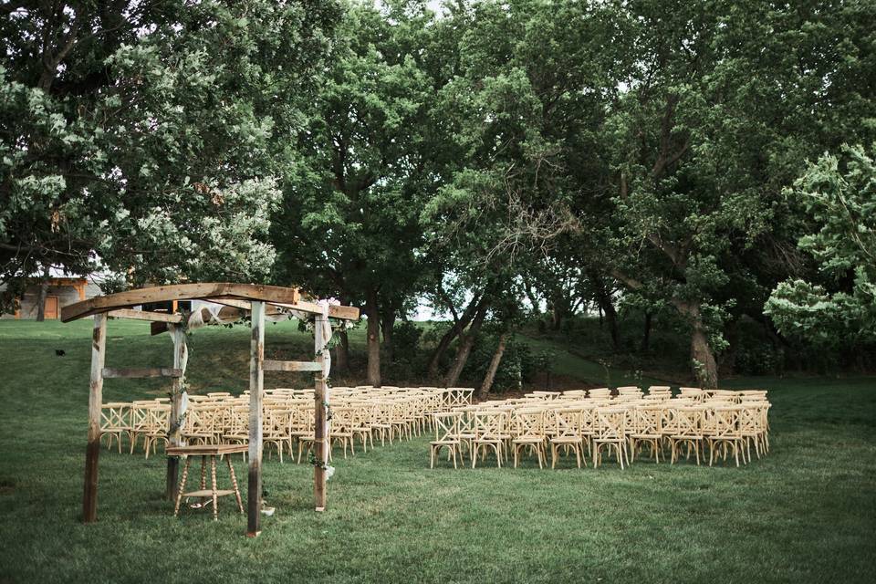 Ceremony area