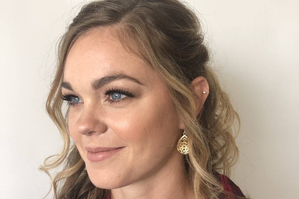 Bridesmaid makeup