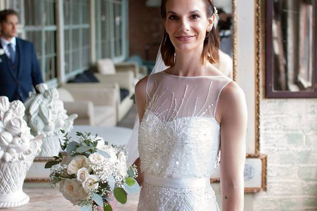 Beautiful beaded gown