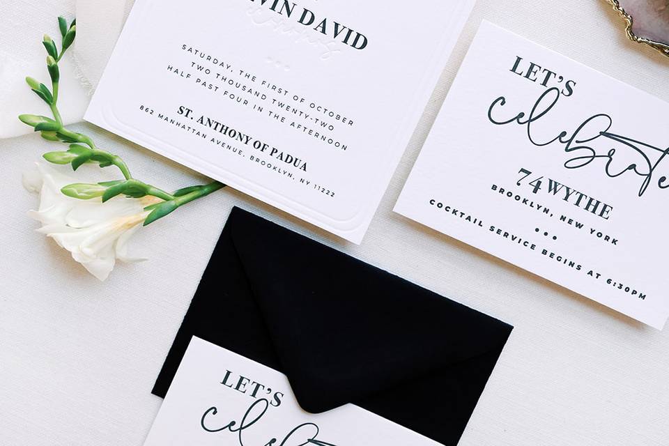 Invitation | Letterpress