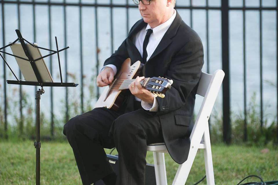 Ceremony guitarist