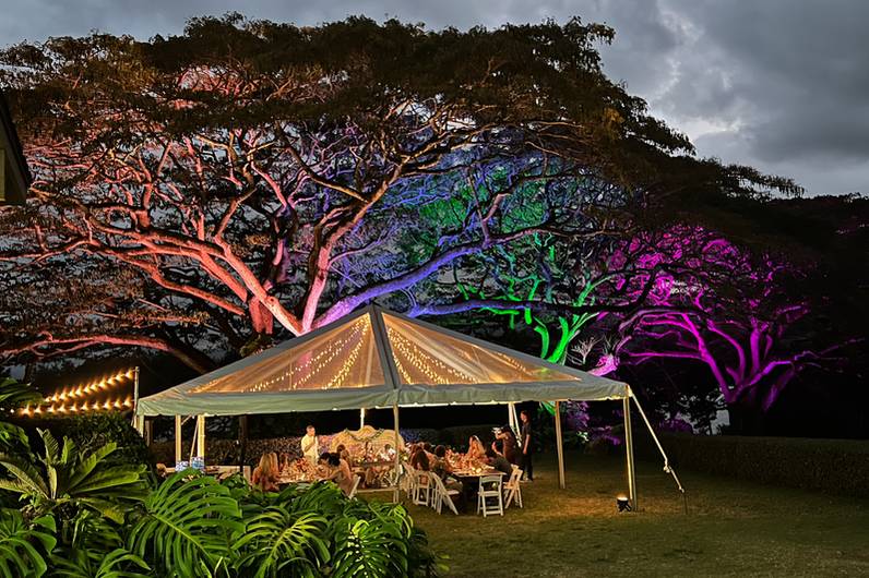 Kualoa Ranch Outdoor Lighting