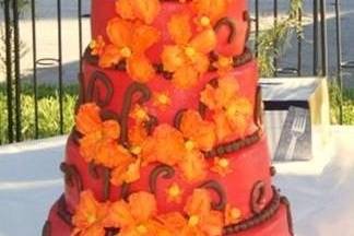 6 Tier wedding Cake