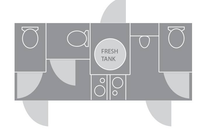 Floor plan of 4 Station