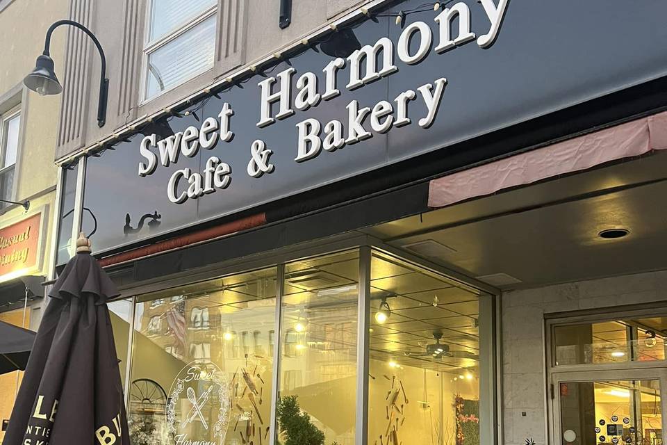 Front of bakery