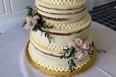 Naked 5-tier Wedding