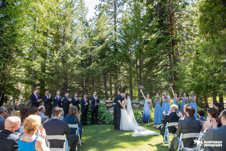 Outdoor ceremony