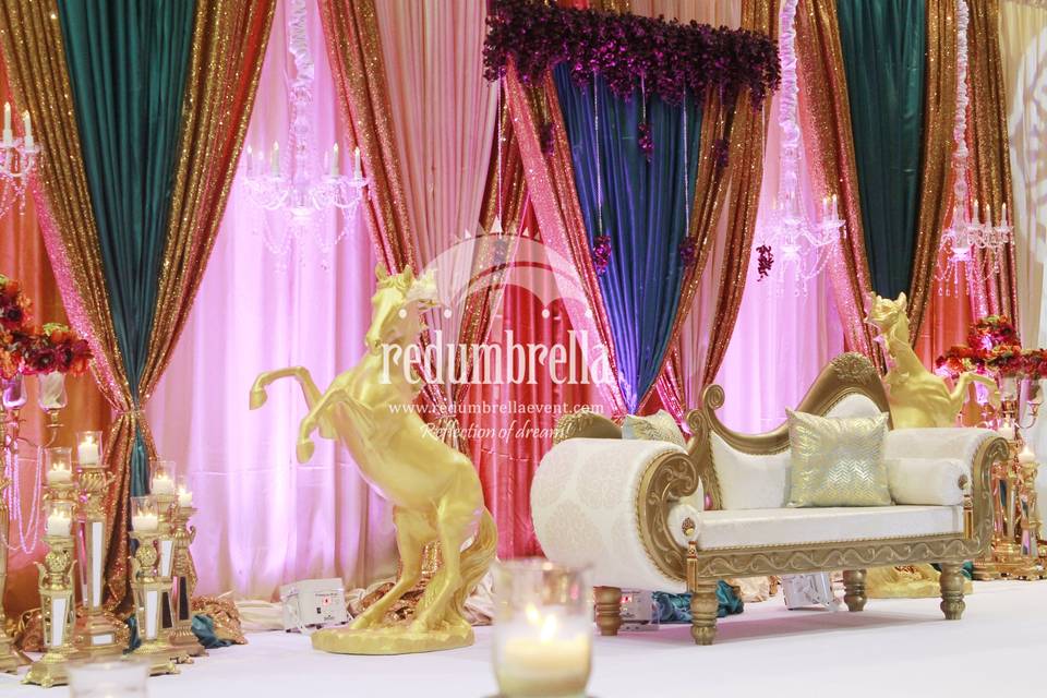 Draping Reception