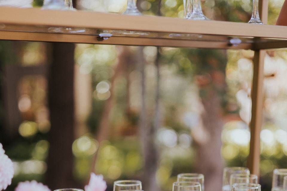 Champagne Wall
