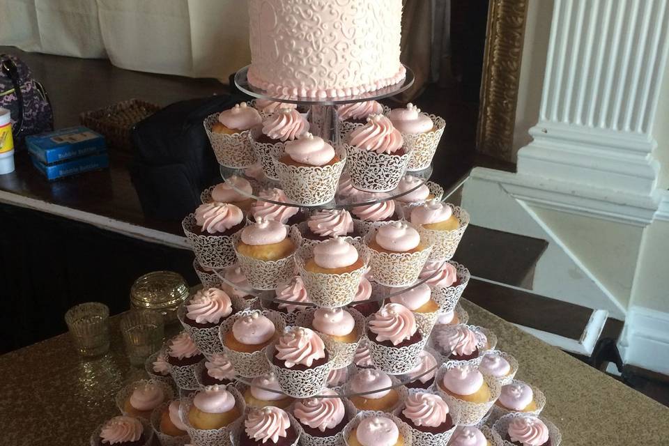 Cupcake tower