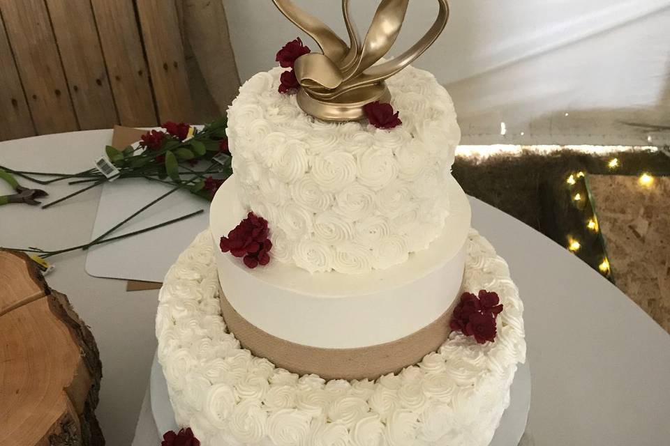 Buttercream rosetts