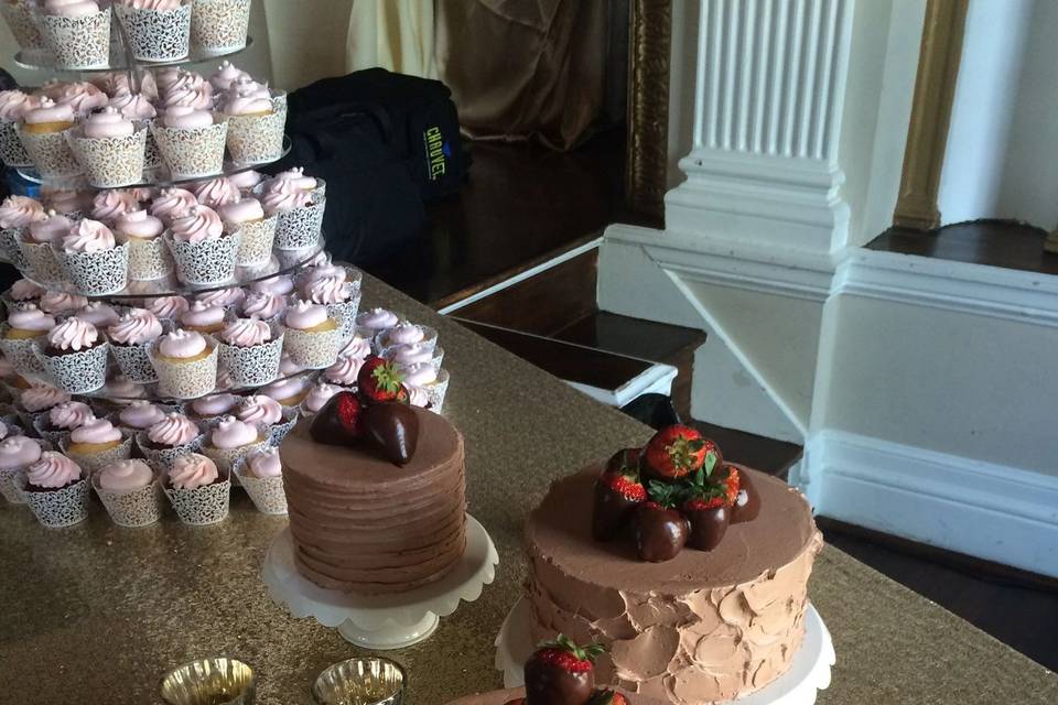 Chocolate buttercream texture
