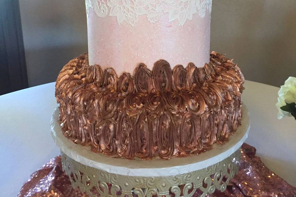 Lace and pearls