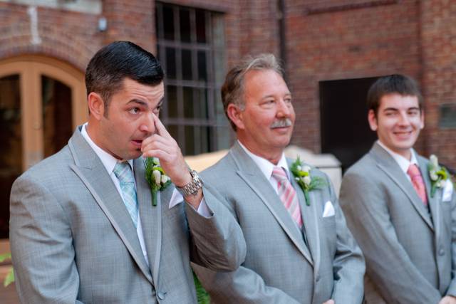 An emotional moment