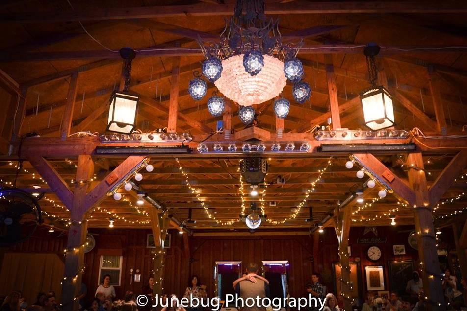 Grape cluster chandelier