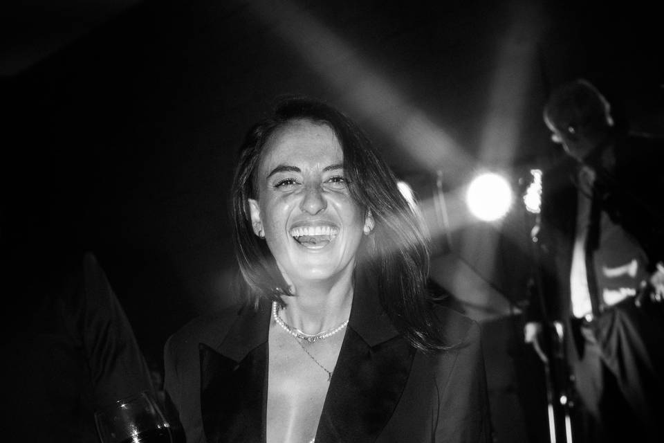 Wine on the dance floor