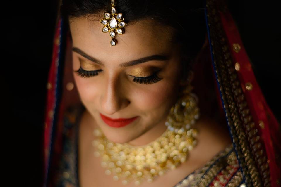Bollywood style Indian bride
