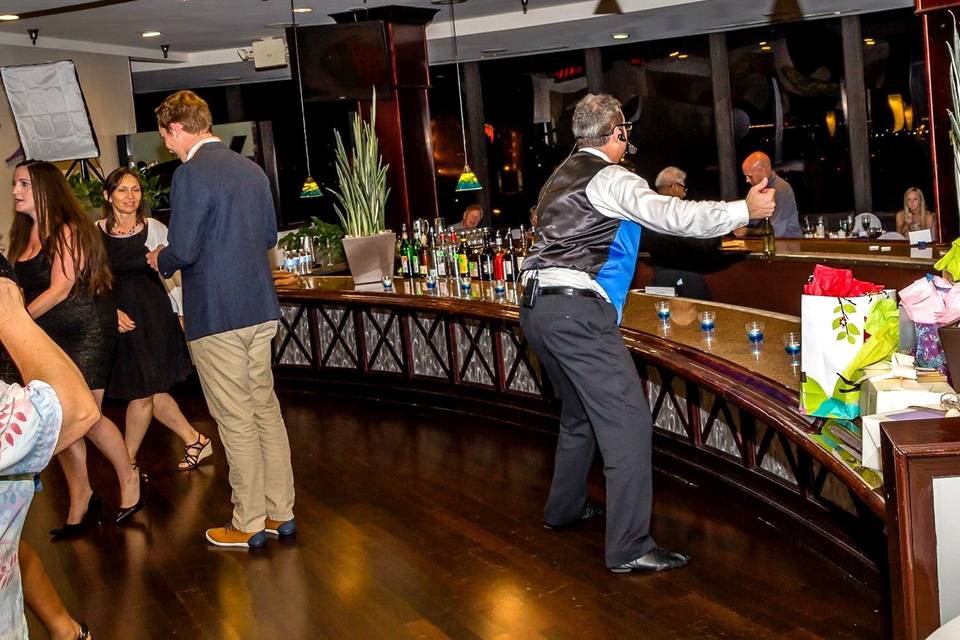 GUESS THE DANCE!
PHOTOGRAPHER: Steve Hyatt Photography - 727-992-5884 — with Jeffrey Evan Mufson at The View at CK's Tampa Restaurant.