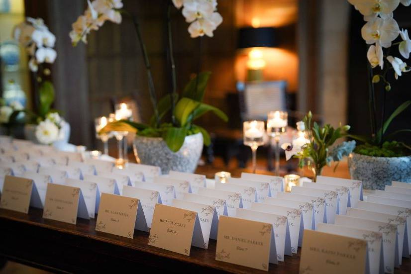 Place card table