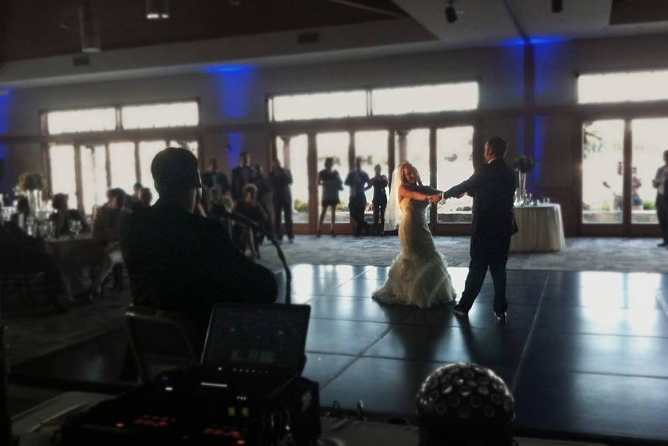 Kelly & Doug. 8.14.14. Coronado Community Center, Coronado.